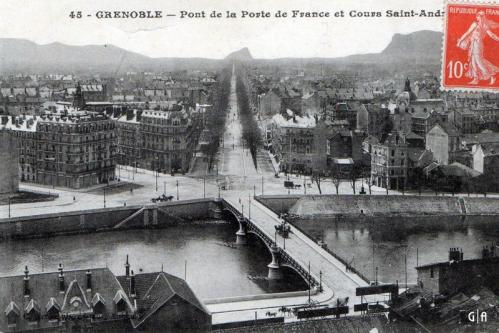 Grenoble bastille crs saint andre 1912